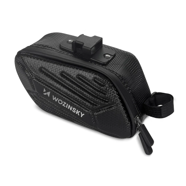Wozinsky bicycle saddle bag waterproof 1.5 l black (WBB27BK)