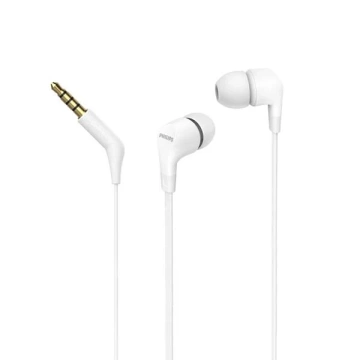 Káblové slúchadlá do uší s mikrofónom, neodýmové, 8,6 mm