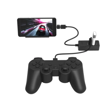 Hub USB-A Orico W5P-U2-100 4x USB 2.0 + microUSB 1m Czarny