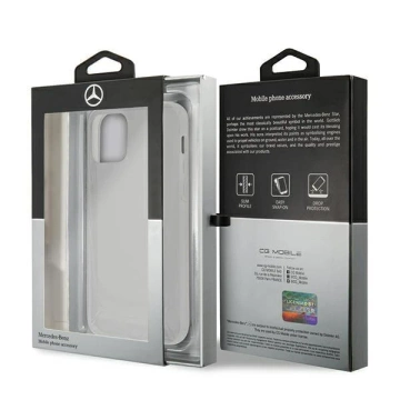 Etui ochronne Mercedes MEHCP12LARCT do Apple iPhone 12 Pro Max 6,7" čirý pevný obal Transparent Line
