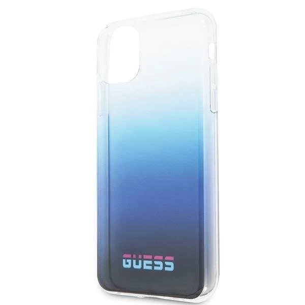Guess GUHCN65DGCNA iPhone 11 Pro Max niebieski/градієнтний синій твердий чохол Каліфорнія