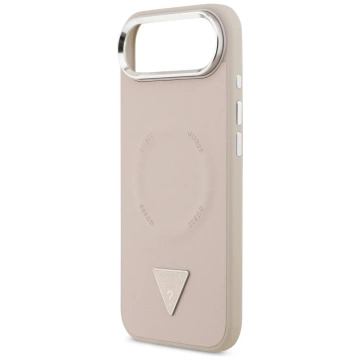Etui Guess Triangle Logo MagSafe na iPhone 17 Air - Różowe