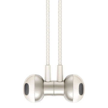 Бездротові навушники Joyroom JR-D8 з шийним ободом, кремово-білі, Bluetooth 5.4