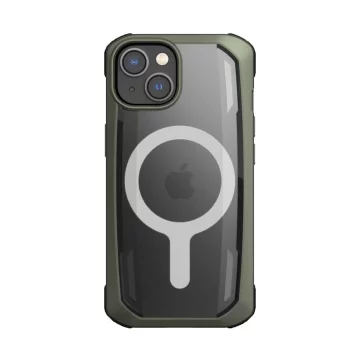 Raptic Secure Case iPhone 14 Plus s pancéřovým krytem MagSafe zeleným