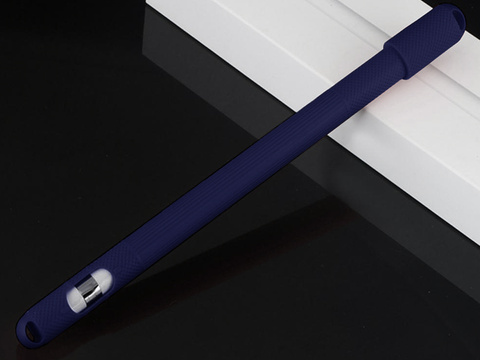 Schutzhülle Alogy Case Cover für Apple Pencil 1 Marineblau