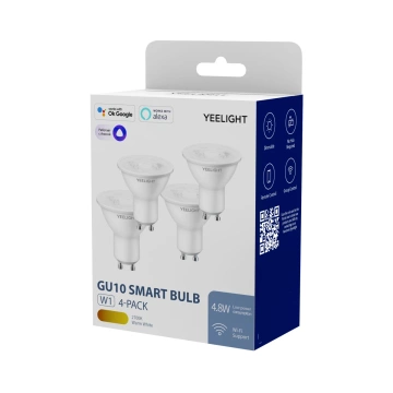 Yeelight W1 GU10 smart bulb (dimmable) 4pcs