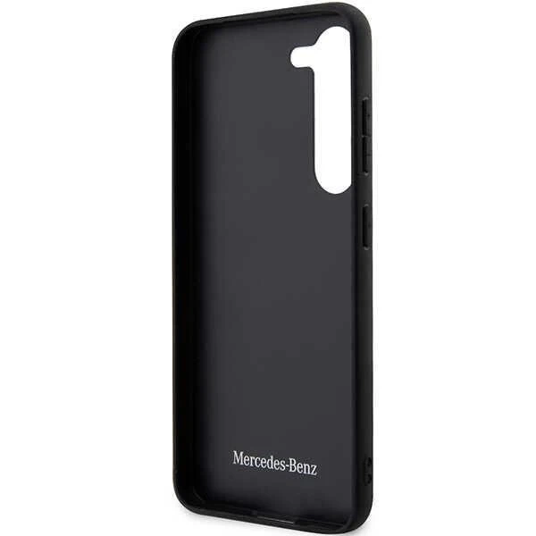 Чохол Mercedes для Samsung Galaxy S23 Plus HardCase Leather Urban Bengale red