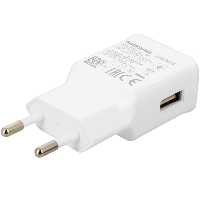 Оригінальний настінний зарядний пристрій Samsung EP-TA200EWE 2A White