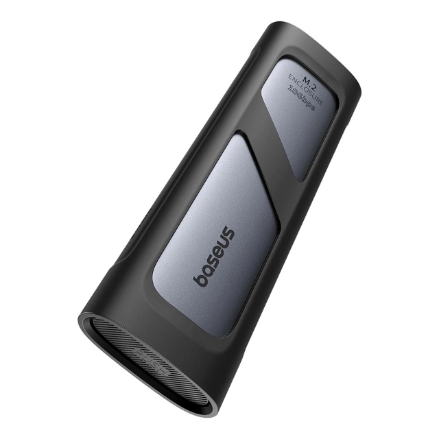 Baseus FlyJoy M.2 NVMe 10 Gb/s SSD Enclosure – Gray Case up to 8 TB