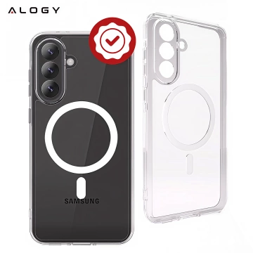 Pouzdro pro Apple iPhone 16 Pro Max Alogy Anti-Shock Hybrid Case pro MagSafe Transparent
