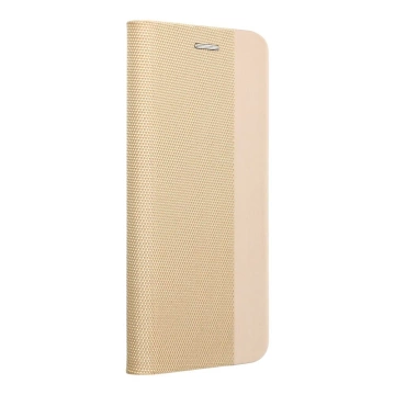 SENSITIVE Book Case for Xiaomi Redmi Note 14 Pro Gold Stand 360