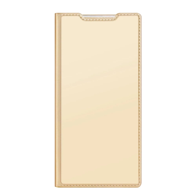 Dux Ducis Skin Pro holster cover with flip cover for Samsung Galaxy S22 Ultra gold