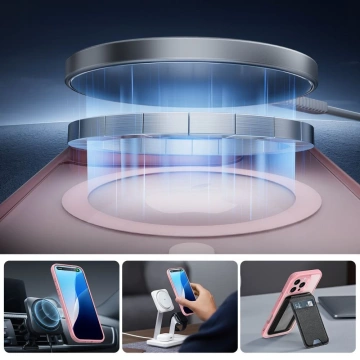 Etui ESR Classic Pro Set MagSafe iPhone 16 Pro Max Różowy