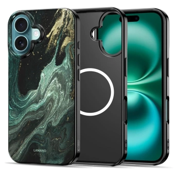 Etui Ochronne do iPhone 16 Tech-Protect Lamano MagSafe Verde Aura