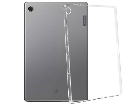 Silikónový obal obal obal pre Lenovo M10 Plus TB-X606 priehľadný