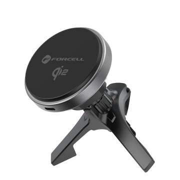 Držiak do auta Forcell Rapid Charge Qi2 MagSafe s 15W nabíjačkou