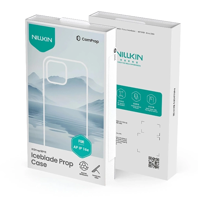 Etui Ochronne do iPhone 16e Nillkin Iceblade Prop Mag Zielone