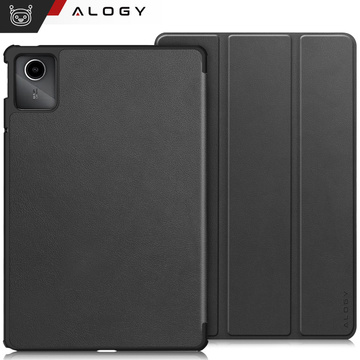 Pouzdro pro Lenovo Tab M11 10,95" TB330FU / TB330XU / TB331FC Book Case Cover with Flip Housing Case Cover Alogy Grey Glass Stylus