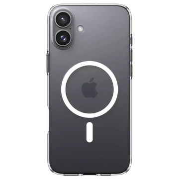 Pouzdro pro iPhone 16 Plus Spigen Liquid Crystal Mag Magsafe Ochranné pouzdro na telefon Clear