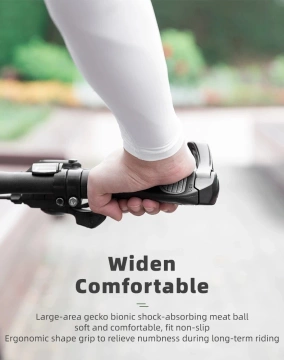 Sada držiakov na bicykel Rockbros BT1007W s rohmi – biela