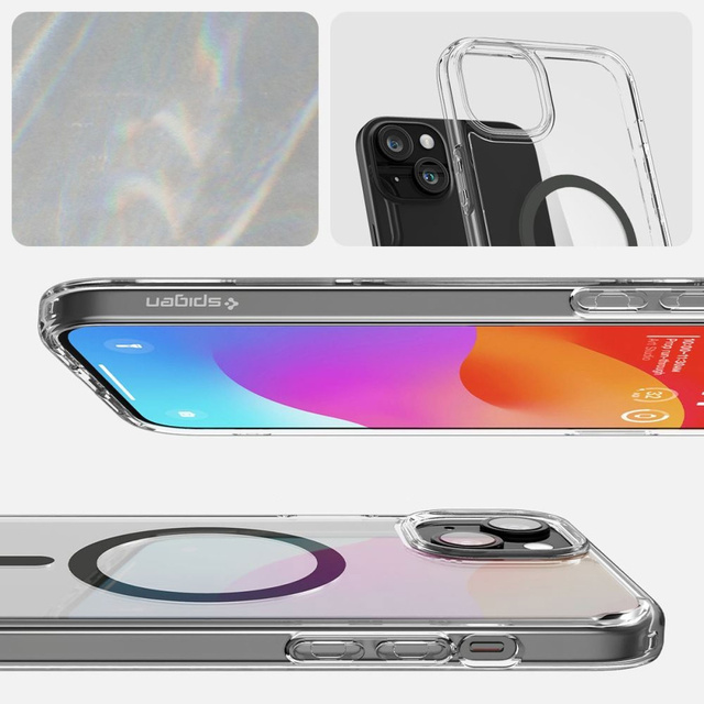 Spigen Ultra Hybrid Mag pro MagSafe pro iPhone 15 Graphite