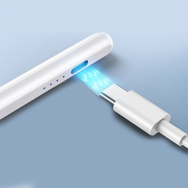 Přesné značkovací a skicovací pero s magnetickou tužkou pro Apple iPad Pro/ Air/ Mini White