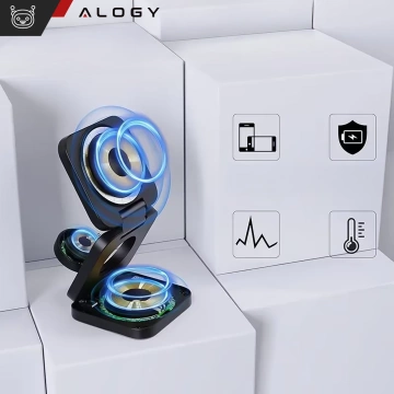 HUB-Splitter Alogy-Adapter für Computer-Laptop mit USB-C auf 3x USB-A 2.0 1x USB-A 3.0 Grau