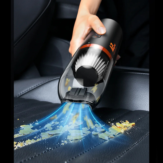 Автомобільний акумуляторний пилосос Baseus A2Pro 6000Pa (чорний)