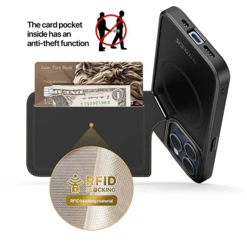 DUX DUCIS Rafi II Mag case - back cover case with stand, compatible with MagSafe for iPhone 14 Pro Max