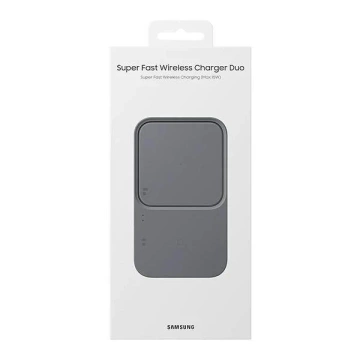Samsung EP-P5400TB inductive charger network. dark grey/dark gray Duo