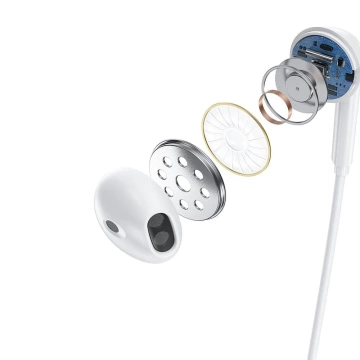 Dudao Magnetic Suction in-ear wireless Bluetooth headphones white (U5B)