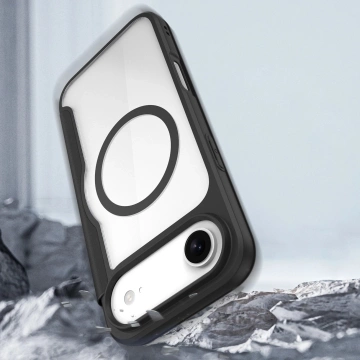 Etui do iPhone 17 Air Dux Ducis Skin X Pro Portfel MagSafe Czarne