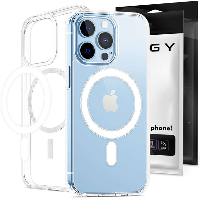 MagSafe Ultra Slim Alogy Case for Qi pre Apple iPhone 13 Pro Max Transparent Qi Charger