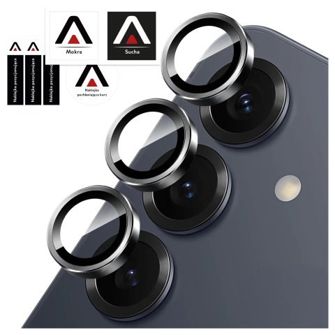 Alogy Lens Protector PRO Schutzhülle Glas für Samsung Galaxy S24 Ultra Kameraabdeckung Objektiv Kameralinsen