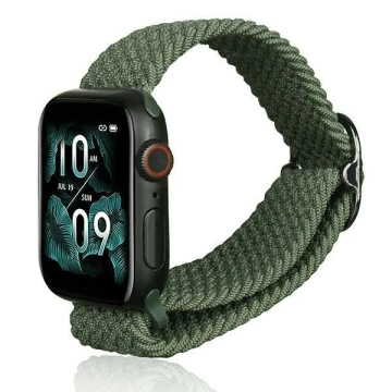Textilní řemínek na chytré hodinky Beline pro Apple Watch 38/40/41 mm zelená/zelená