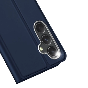 Чохол-гаманець з підставкою для Samsung Galaxy S23 FE Dux Ducis Skin Pro - синій