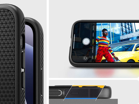 Чохол Spigen Liquid Air для Apple iPhone 13 Pro Matte Black