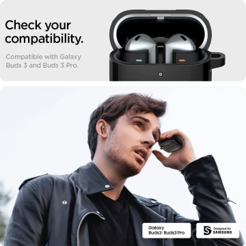 Etui Spigen Rugged Armor do Samsung Galaxy Buds 3/3 Pro Matte Black