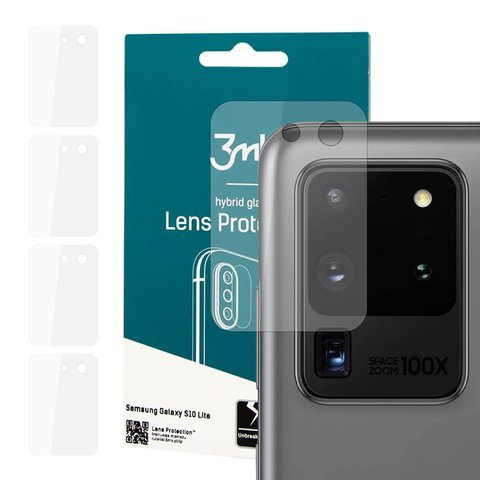 Camera glass lens 3mk Hybrid Glass x4 for Samsung Galaxy S20 Ultra
