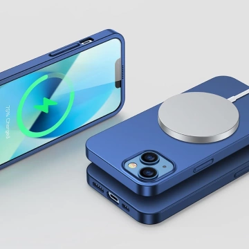 Zadný a predný kryt z tvrdeného skla Joyroom 360 pre iPhone 13 (modrý JR-BP927)