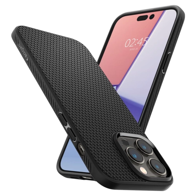 Etui Spigen Liquid Air pre Apple iPhone 14 Pro Max Matte Black