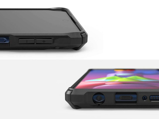 Ringke Fusion X protective phone case for Samsung Galaxy M51 Black