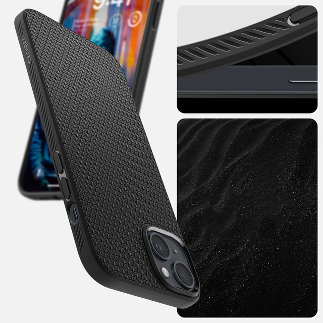 Etui Spigen Liquid Air do Apple iPhone 14 Matte Black