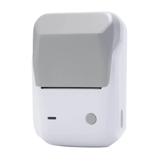 Niimbot B1 Mobiler Thermo-Etikettendrucker Grau Bluetooth
