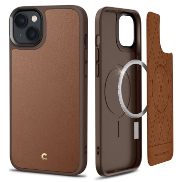 Etui Spigen Cyrill Kajuk Mag MagSafe do Apple iPhone 14 Plus sedlo hnědé