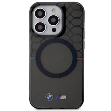 Etui BMW BMHMP14XHGPK pro iPhone 14 Pro Max 6,7" pevné pouzdro Pattern MagSafe
