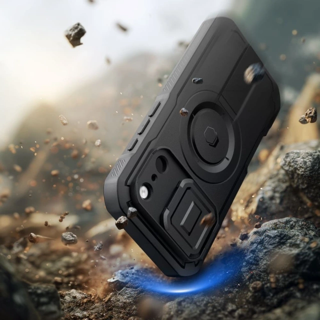 Etui Ochronne do iPhone 17 Pro Tech-Protect Kevlar MagSafe Black