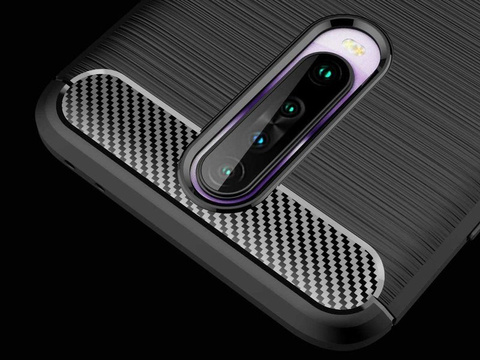 Puzdro Alogy Rugged Armor pre Xiaomi Redmi K30 / Poco X2 čierne sklo Alogy