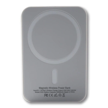 Ecobox Power Bank Wireless MagSafe White 10000 mAh