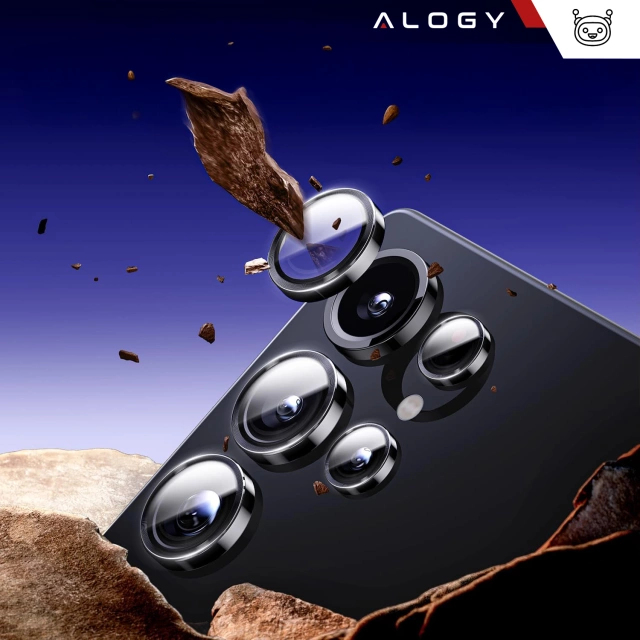Sklo pre Samsung Galaxy S24 Ultra kryt objektívu fotoaparátu Objektívy fotoaparátu Alogy Lens Protector PRO ochranný kryt